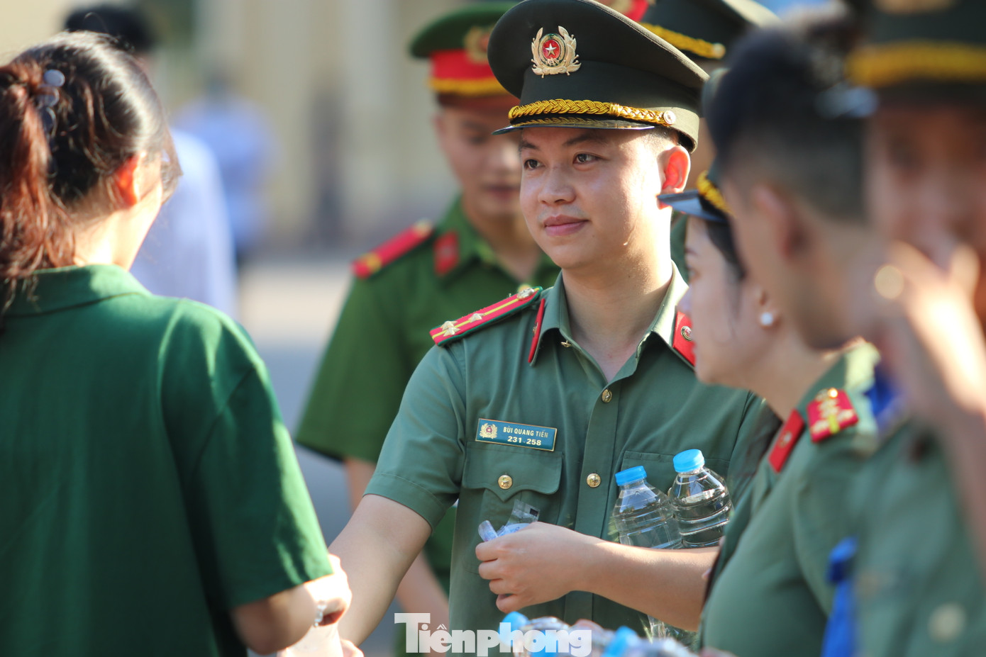Lời chúc các thí sinh may mắn, tự tin làm bài đạt kết quả cao.