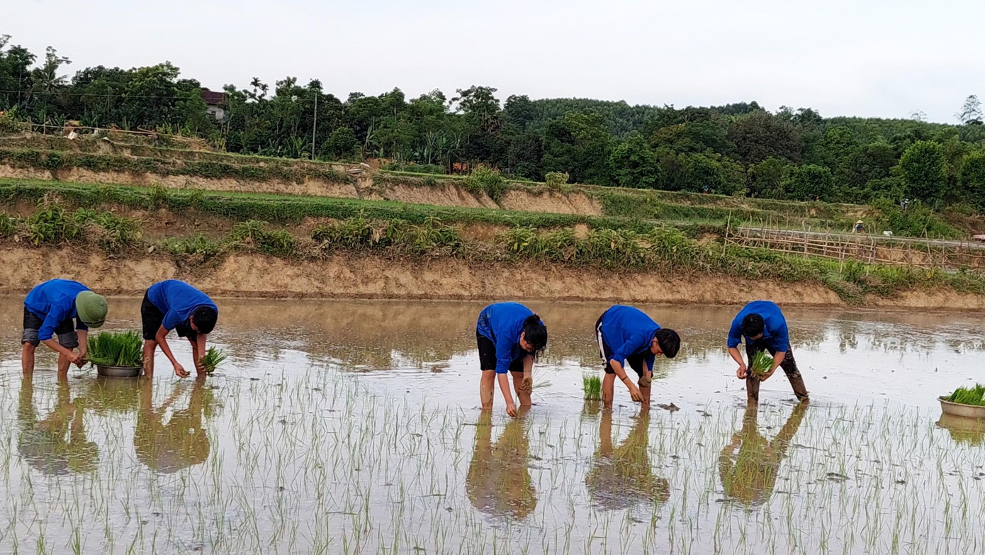 Hoạt động nhằm phát huy tinh thần xung kích, tình nguyện của đoàn viên, thanh niên trong công tác đền ơn, đáp nghĩa, đặc biệt dịp 27/7.