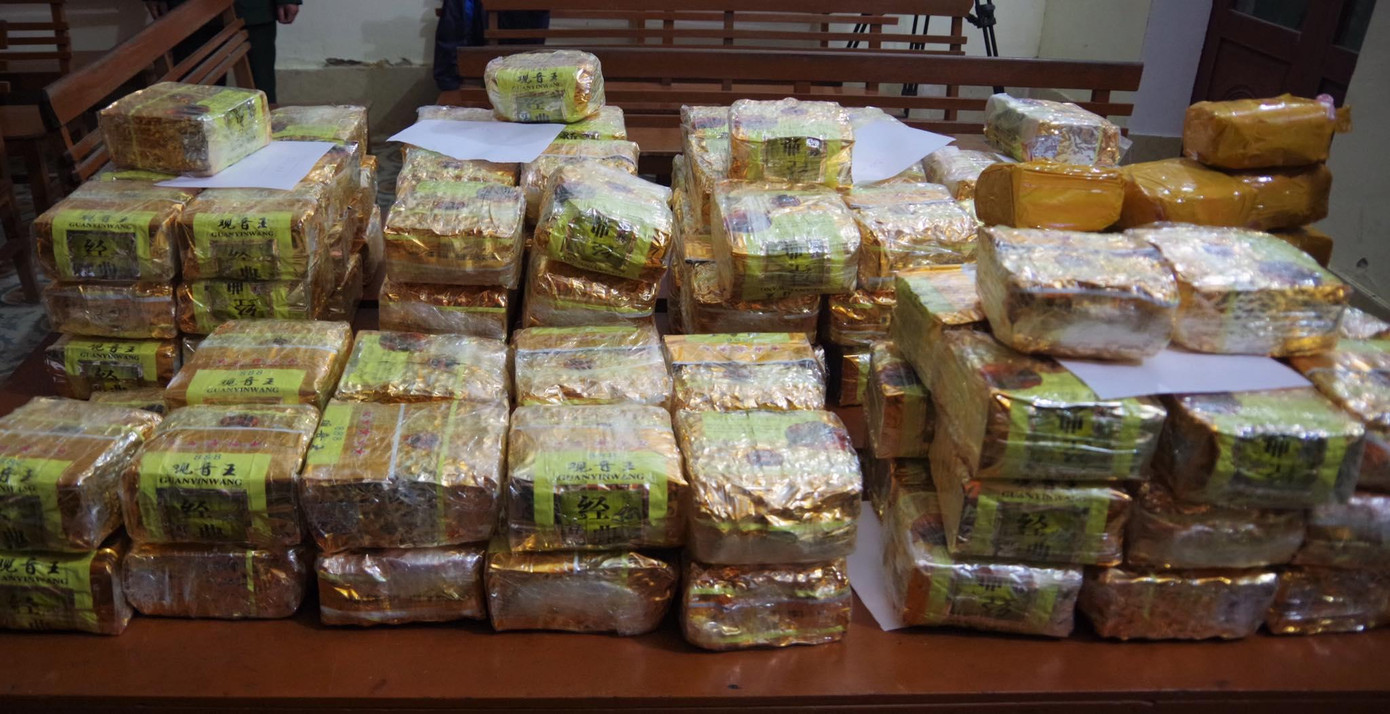 Cận cảnh số ma túy "khủng" Cận cảnh số ma túy "khủng"