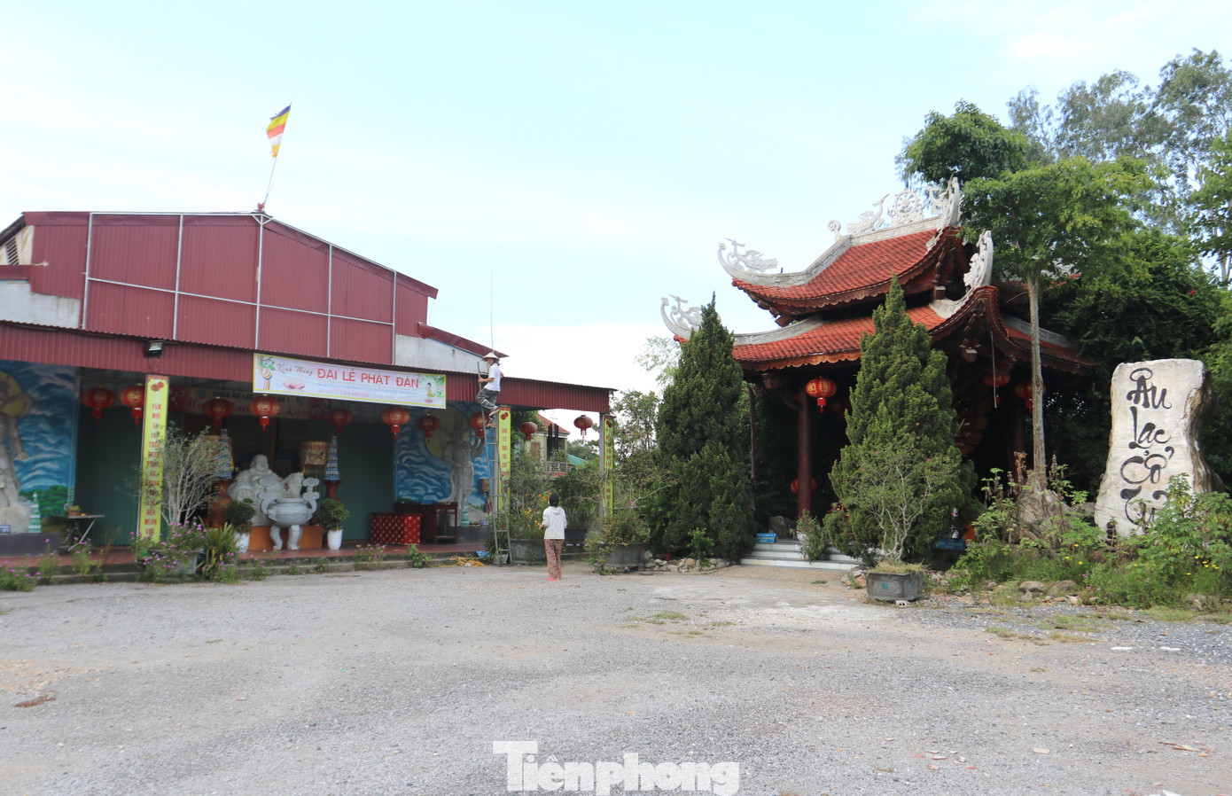 Chùa Âu Lạc tọa lạc ở làng Lộc Đa trước đây (nay là xóm Hòa Tiến, xã Hưng Lộc, Tp. Vinh, tỉnh Nghệ An). Chùa ở cạnh cây Da cổ thụ, bên một giếng cổ, nên người dân địa phương thường gọi là chùa Da. Theo lịch sử ghi lại, chùa được xây dựng vào thời vua Thành Thái (1889 - 1907) có khuôn viên diện tích 10.000m2, từng có 3 gian làm bằng gỗ lim, lợp ngói âm dương.