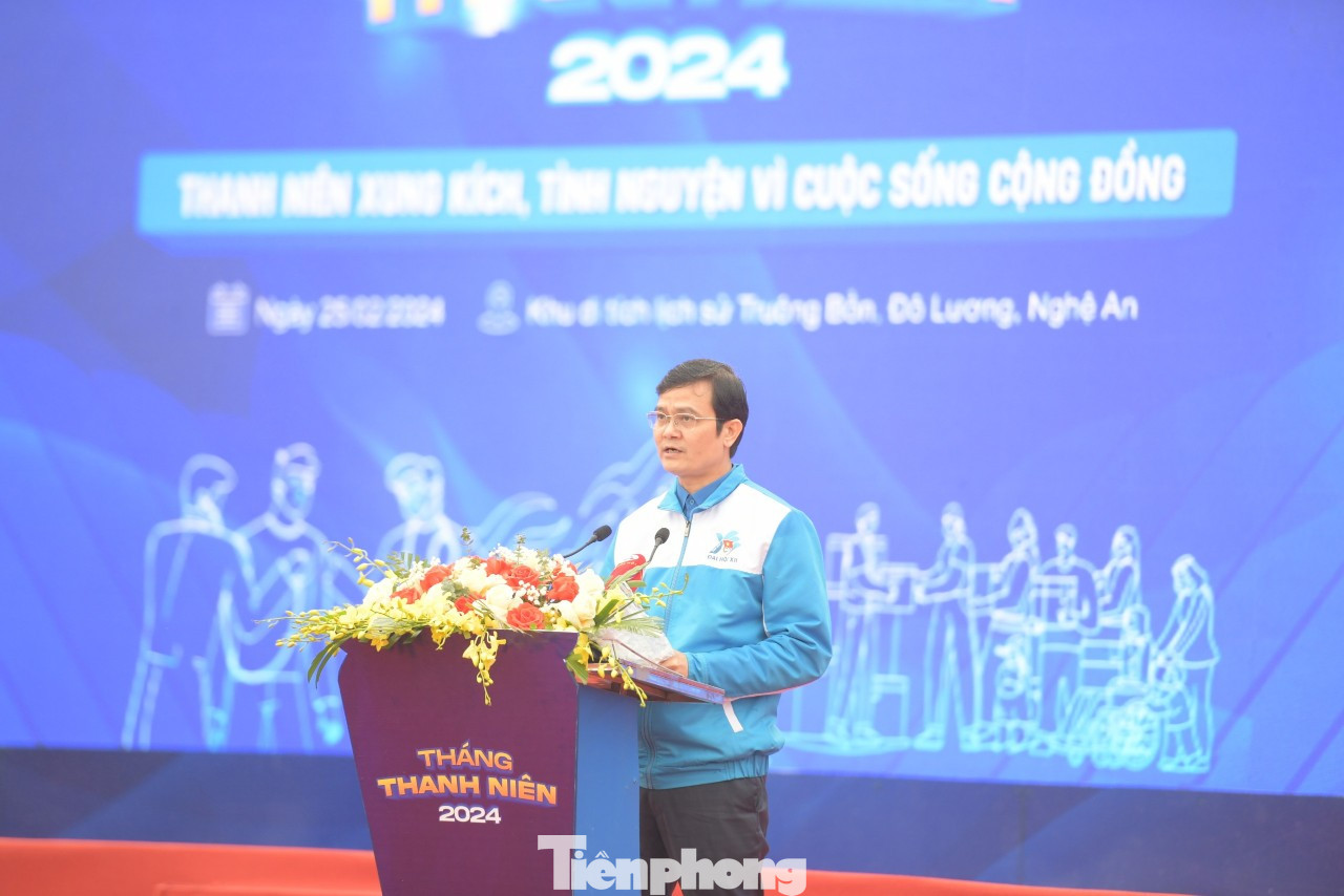 Anh Bùi Quang Huy - Ủy viên dự khuyết BCH T.Ư Đảng, Bí thư thứ nhất T.Ư Đoàn.