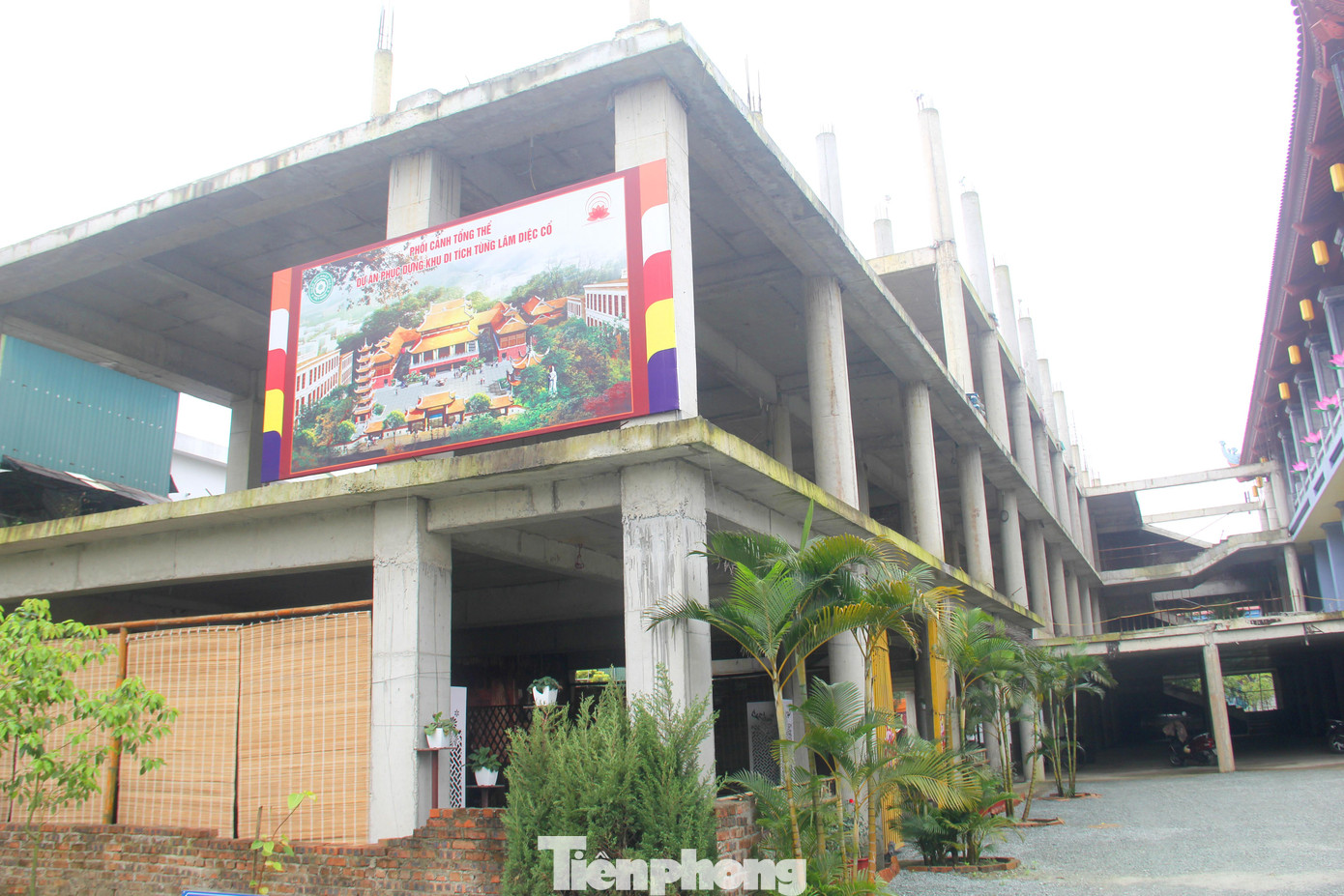 Theo quy hoạch, dự án trùng tu, xây dựng chùa Diệc được xây dựng trên di tích cũ với diện tích khuôn viên hơn 8.000m2. Trong đó, 5 tòa nhà chính được xây dựng hơn 1.200m2 và nhiều hạng mục khác. Đến nay một số các hạng mục đã hoàn thành và đưa vào sử dụng.