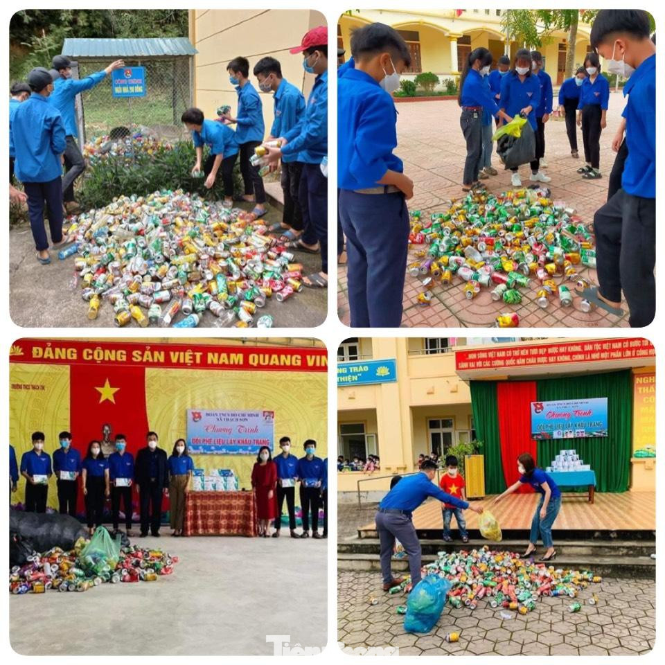 Chương trình “Vì một Việt Nam xanh”, “Chống rác thải nhựa”, “Hành trình thứ hai của lốp xe, chai nhựa” được các cấp bộ Đoàn triển khai rộng khắp.