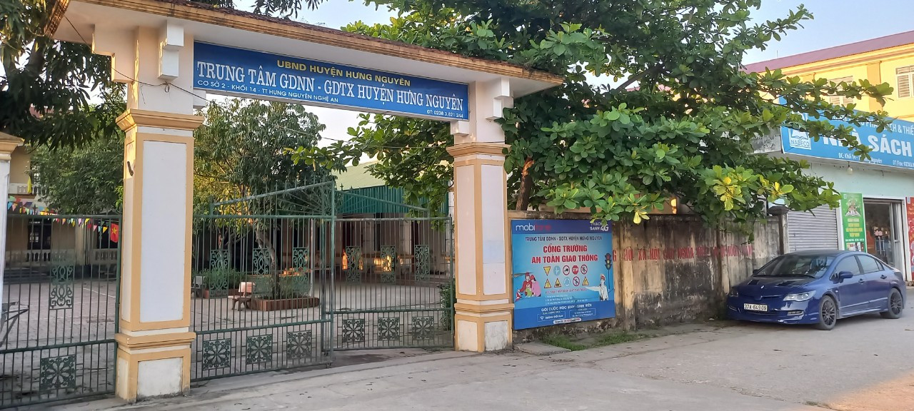 Trung tâm giáo dục thường xuyên huyện Hưng Nguyên, Nghệ An.
