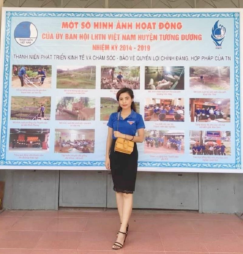 Cô giáo Lương Thị Hiền.