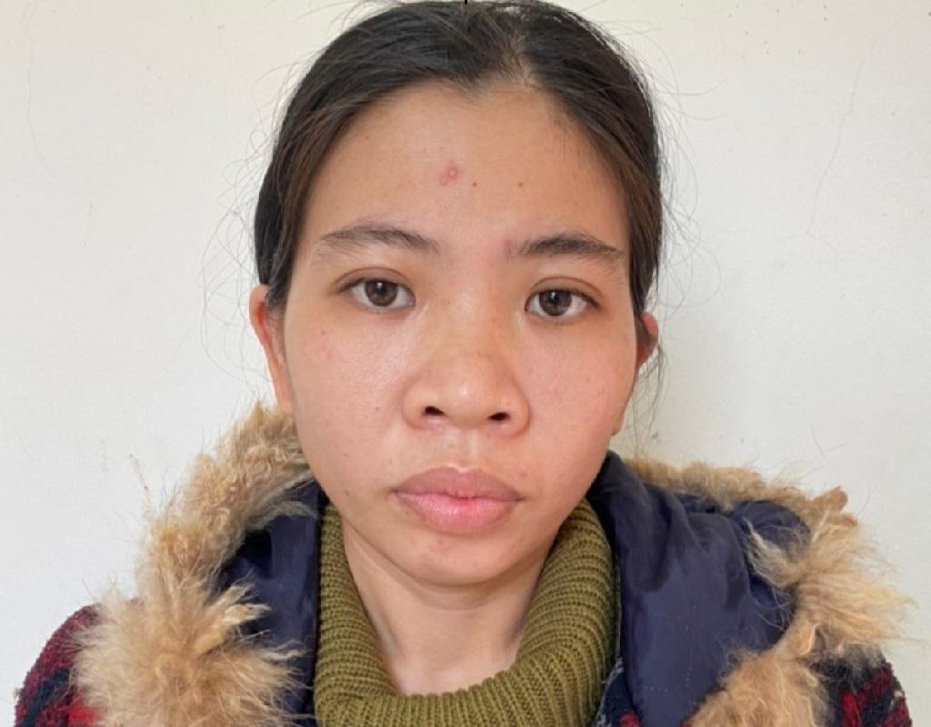 Nguyễn Thị Thảo tại cơ quan công an Nguyễn Thị Thảo tại cơ quan công an