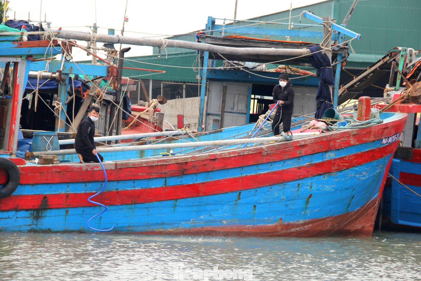 Theo anh Hải, mỗi chuyến đi các tàu cần 7-10 người, nếu không đủ người khi ra khơi sẽ khó làm nổi công việc và sản lượng chắc chắn thấp. “Những người đi biển nhiều năm, nắm rõ công việc, ngư trường nay đều đi làm ăn xa hoặc xuất khẩu lao động. Số người còn lại dù tới tận nhà gọi đi tàu nhưng họ đều từ chối tham gia vì thu nhập bấp bênh, có chuyến đi về không có lãi để chia”, Hải chia sẻ. Theo anh Hải, mỗi chuyến đi các tàu cần 7-10 người, nếu không đủ người khi ra khơi sẽ khó làm nổi công việc và sản lượng chắc chắn thấp. “Những người đi biển nhiều năm, nắm rõ công việc, ngư trường nay đều đi làm ăn xa hoặc xuất khẩu lao động. Số người còn lại dù tới tận nhà gọi đi tàu nhưng họ đều từ chối tham gia vì thu nhập bấp bênh, có chuyến đi về không có lãi để chia”, Hải chia sẻ.
