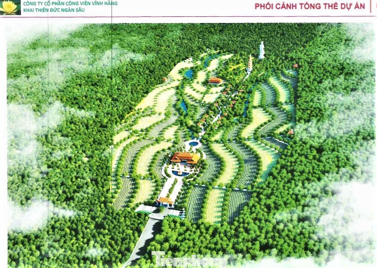 Phối cảnh dự án công viên nghĩa trang vĩnh hằng.