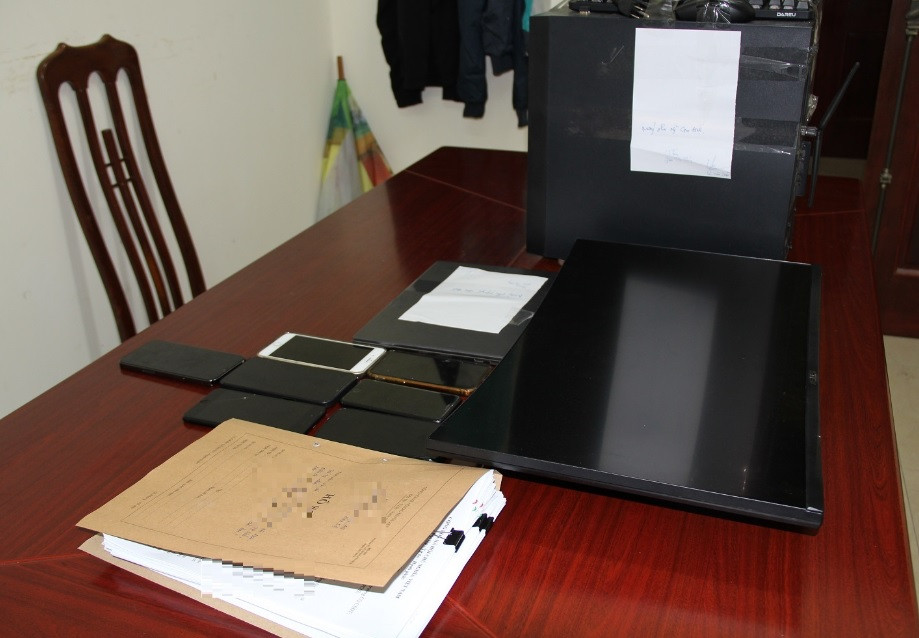 Tang vật vụ án. Tang vật vụ án.