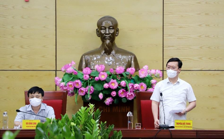 Chủ tịch UBND tỉnh Nghệ An Nguyễn Đức Trung. Chủ tịch UBND tỉnh Nghệ An Nguyễn Đức Trung.