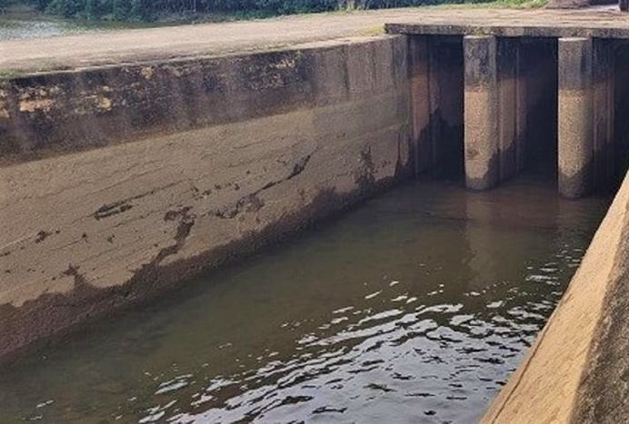 Đoạn kênh nơi xảy ra vụ việc.