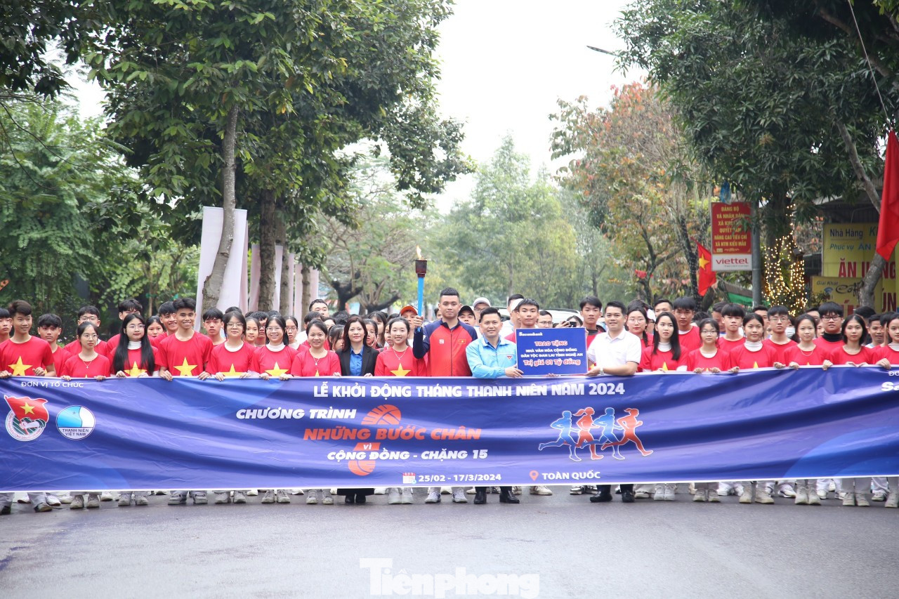 Nhiều hoạt động ý nghĩa trong Lễ khởi động Tháng Thanh niên năm 2024.