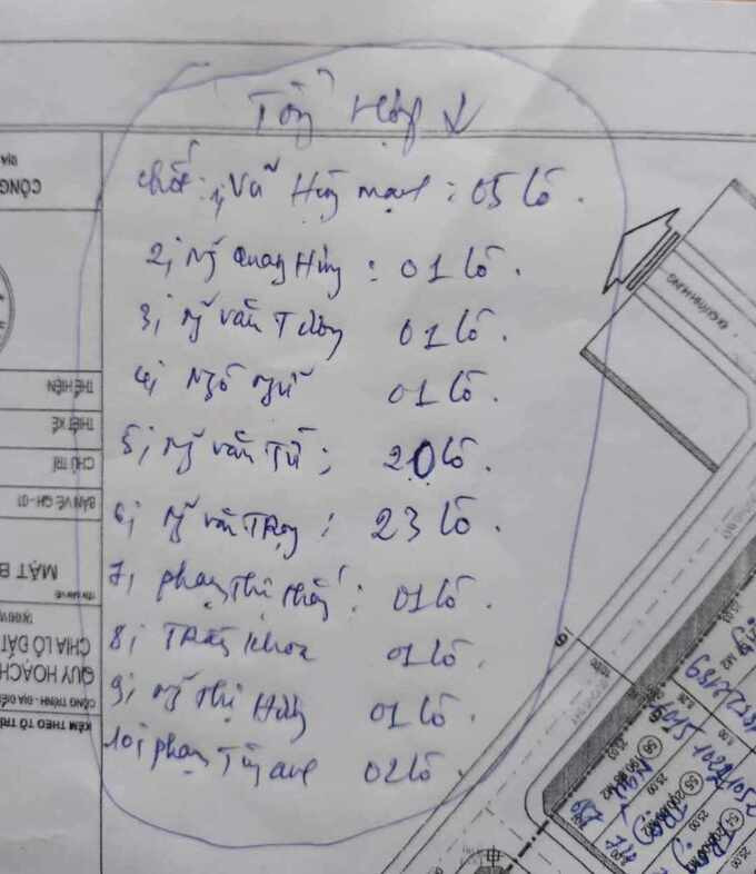 Sau đấu giá, ông Nguyễn Văn Trọng trúng một lúc 23 lô đất gây xôn xao dư luận.