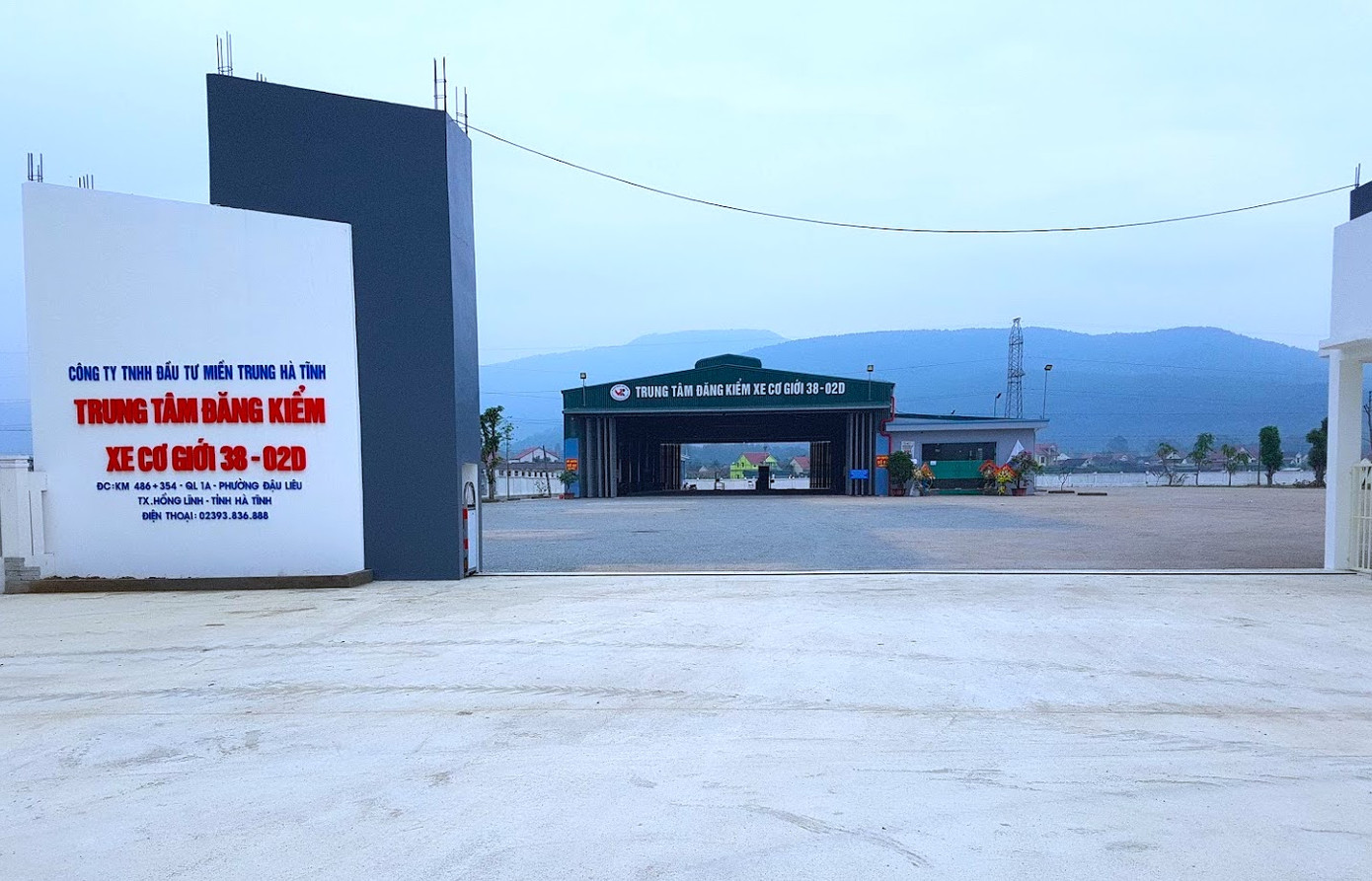 Trung tâm Đăng kiểm xe cơ giới 38-02D. Trung tâm Đăng kiểm xe cơ giới 38-02D.