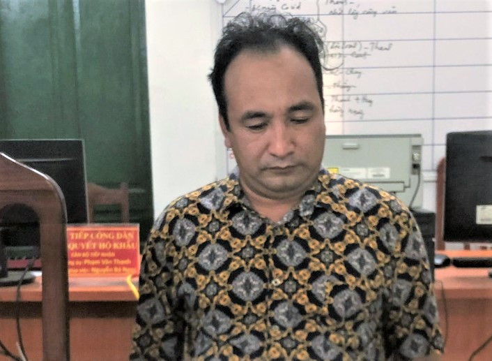 Bị cáo Vũ Anh Tuấn.