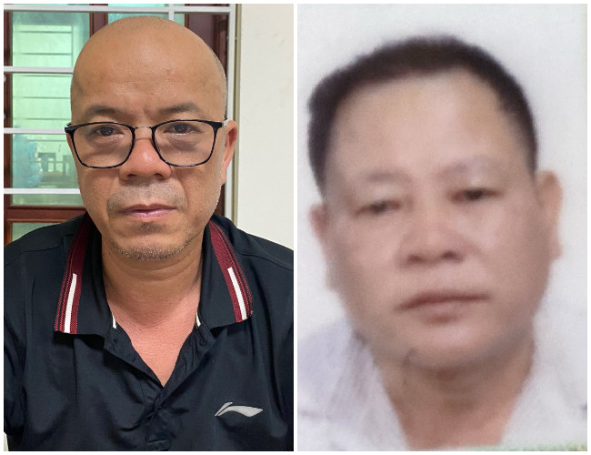 Đối tượng Hồ Văn Hòa và Nguyễn Hồng Lĩnh. Đối tượng Hồ Văn Hòa và Nguyễn Hồng Lĩnh.