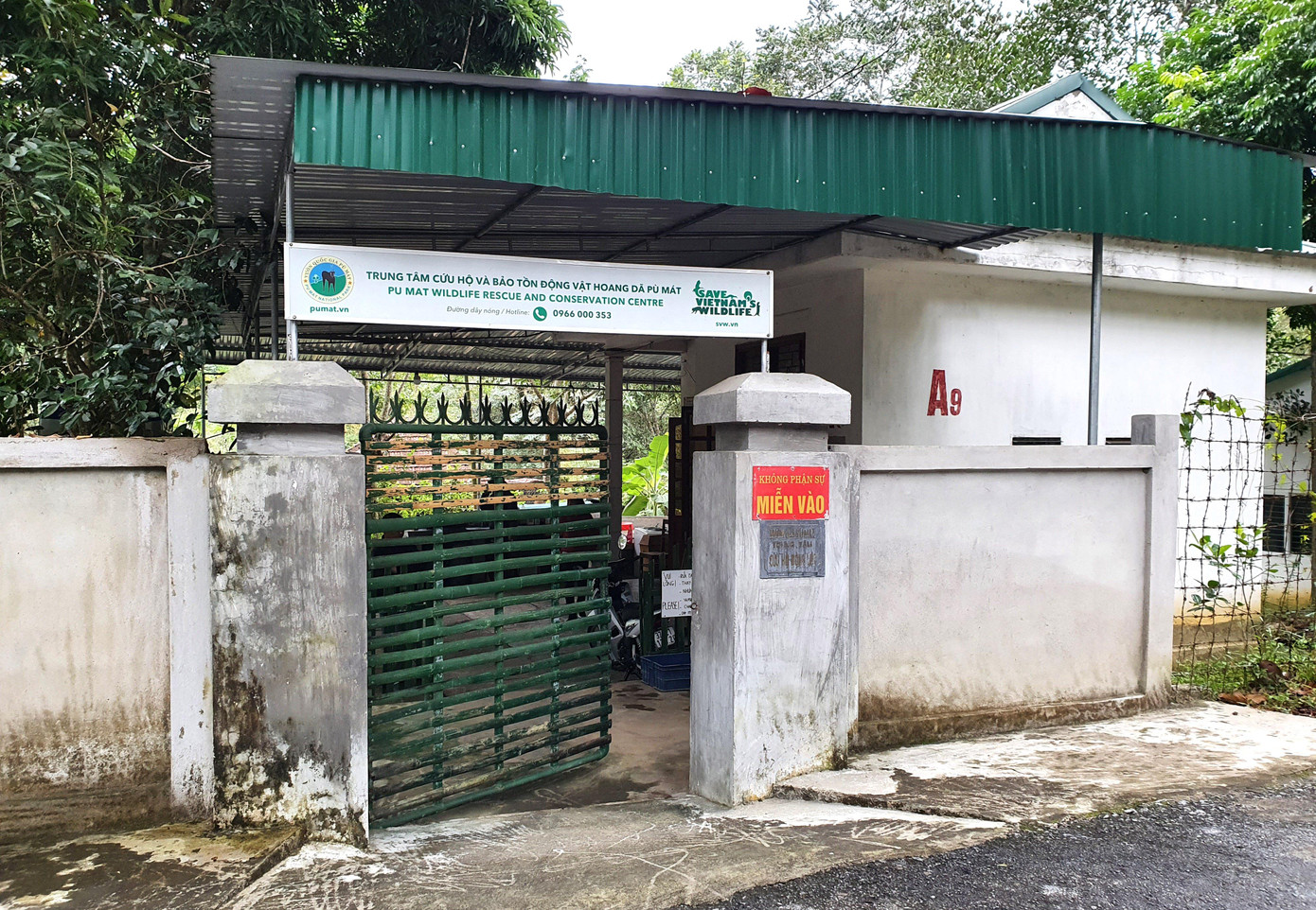 Trung tâm cứu hộ động vật hoang dã Pù Mát Trung tâm cứu hộ động vật hoang dã Pù Mát