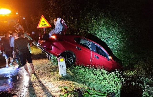 Hiện trường tai nạn. Hiện trường tai nạn.