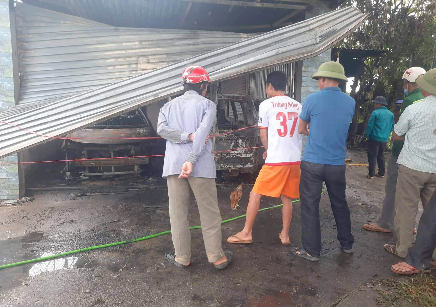 Vụ hoả hoạn khiến nhiều tài sản của gia chủ bị thiêu trụi