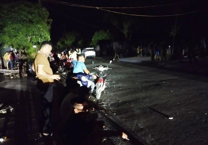 Khu vực nơi xảy ra vụ việc. Khu vực nơi xảy ra vụ việc.