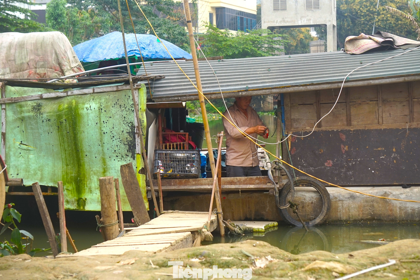 Chủ tịch phường Vinh Tân Nguyễn Hoàng Mạnh cho biết, trước đó vào năm 2004, chính quyền địa phương đã từng đưa các hộ dân này về quê ở tỉnh Quảng Bình để bàn giao cho địa phương và cấp đất cho các hộ dân này sinh sống. Tuy nhiên, chỉ được thời gian ngắn, những hộ dân này đã quay trở lại sông Vinh để ở vì trong quê không có việc làm.