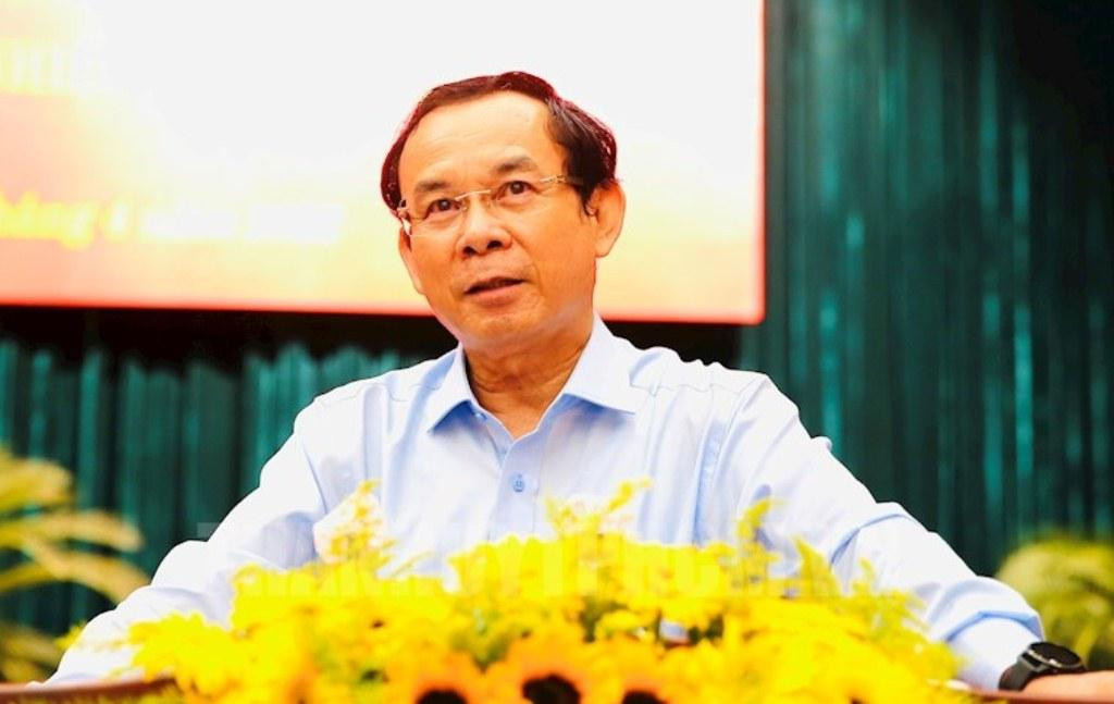 Bí thư Thành uỷ TPHCM Nguyễn Văn Nên phát biểu chỉ đạo hội nghị Bí thư Thành uỷ TPHCM Nguyễn Văn Nên phát biểu chỉ đạo hội nghị