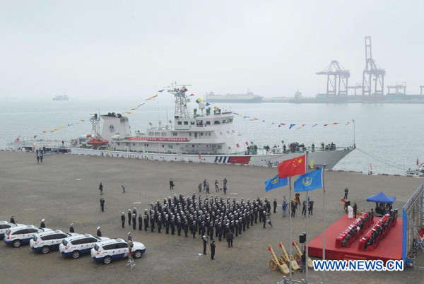 Tàu Hải tuần 21 do Cục quản lý an toàn hàng hải Hải Nam quản lý 