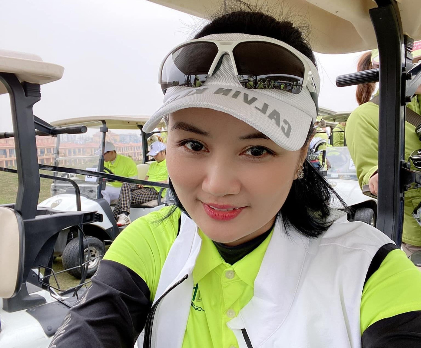 Nhan sắc hiện tại của Kim Huệ.