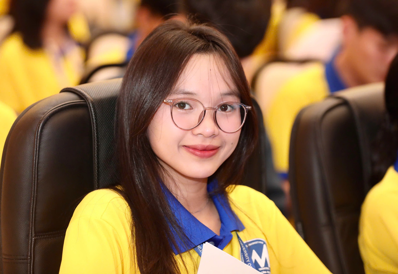 Tại ngày hội tuyển sinh, nhà báo Lý Thành Tâm, Đại diện Ban tổ chức Hoa hậu Việt Nam 2024 chia sẻ Đại học Tài chính Marketing là ngôi trường uy tín, đa ngành, có sứ mệnh đào tạo nguồn nhân lực chất lượng cao.