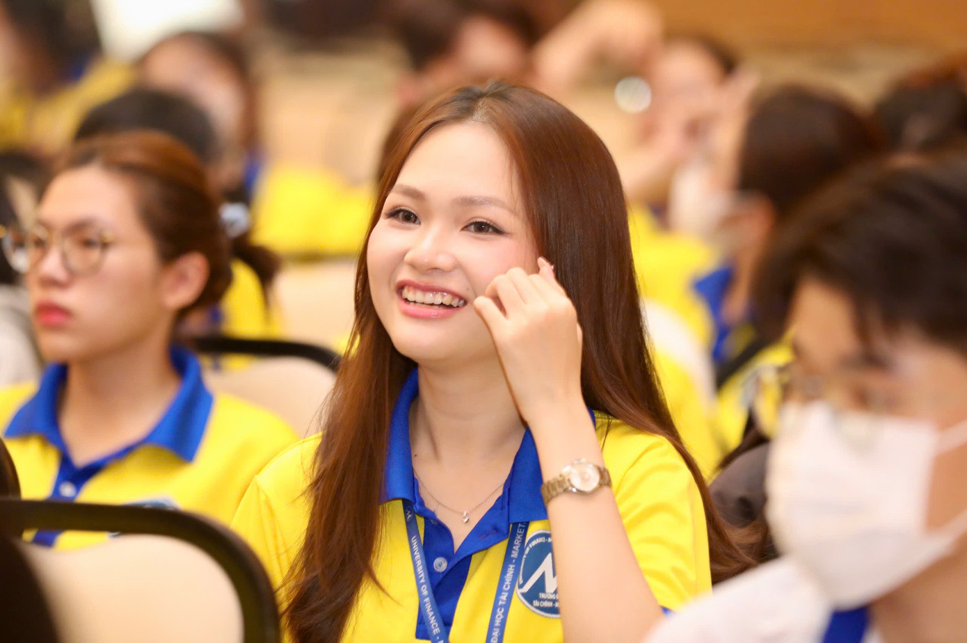 Tiếp tục chuỗi ngày hội tuyển sinh của Hoa hậu Việt Nam 2024 là Đại học Tài chính – Marketing TPHCM.