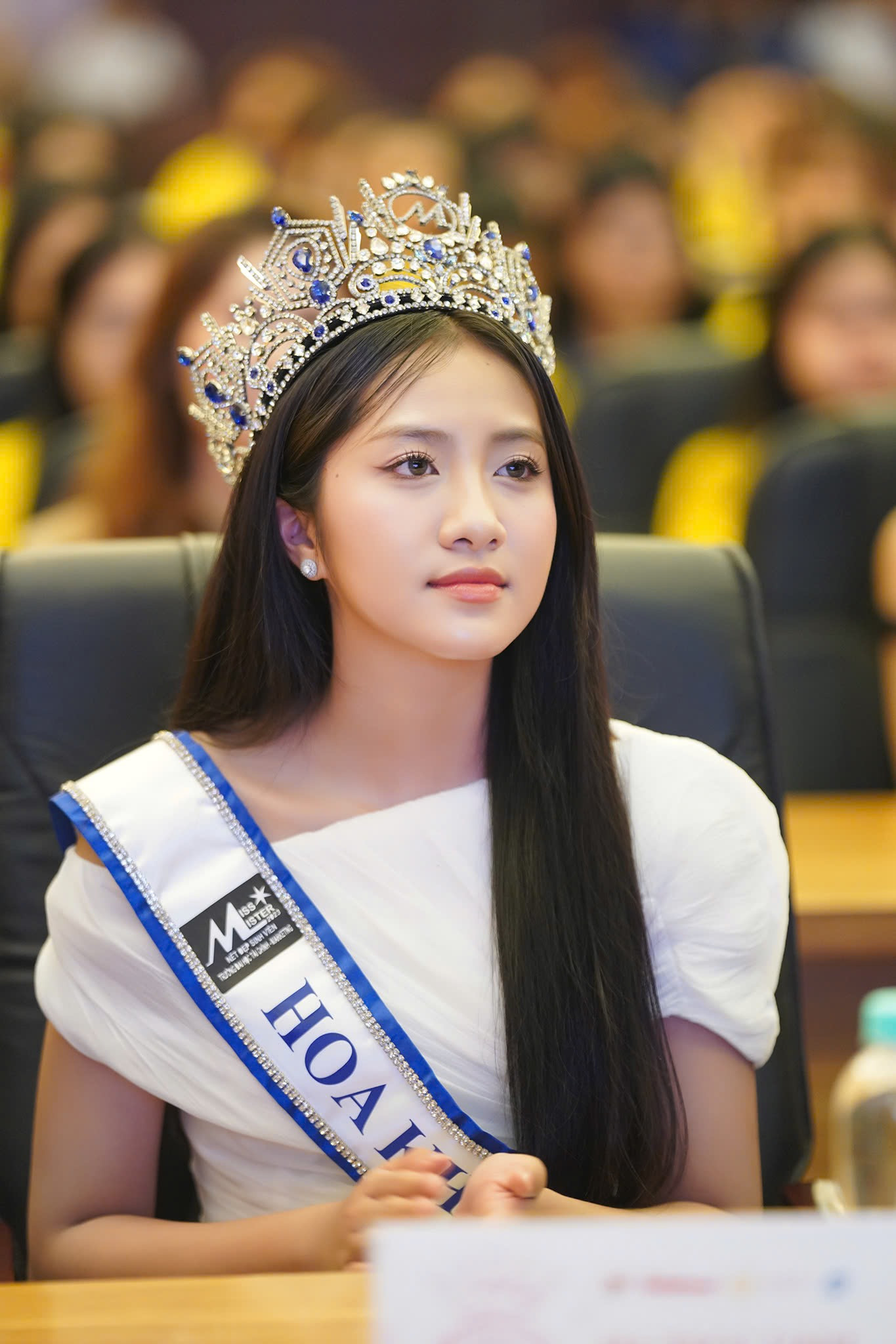 Hoa khôi Hà Trúc Linh, sinh viên Khoa Marketing, Đại học Tài chính Marketing là một trong những thí sinh của Hoa hậu Việt Nam năm nay. Cô cho biết bản thân đã có sự chuẩn bị kỹ lưỡng cho cuộc thi.