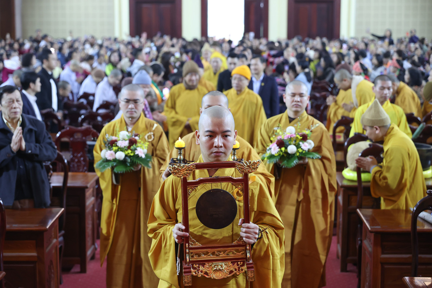 Hòa thượng Thích Thanh Quyết nêu một trong những nhiệm vụ quan trọng của Giáo hội là đào tạo tăng tài.