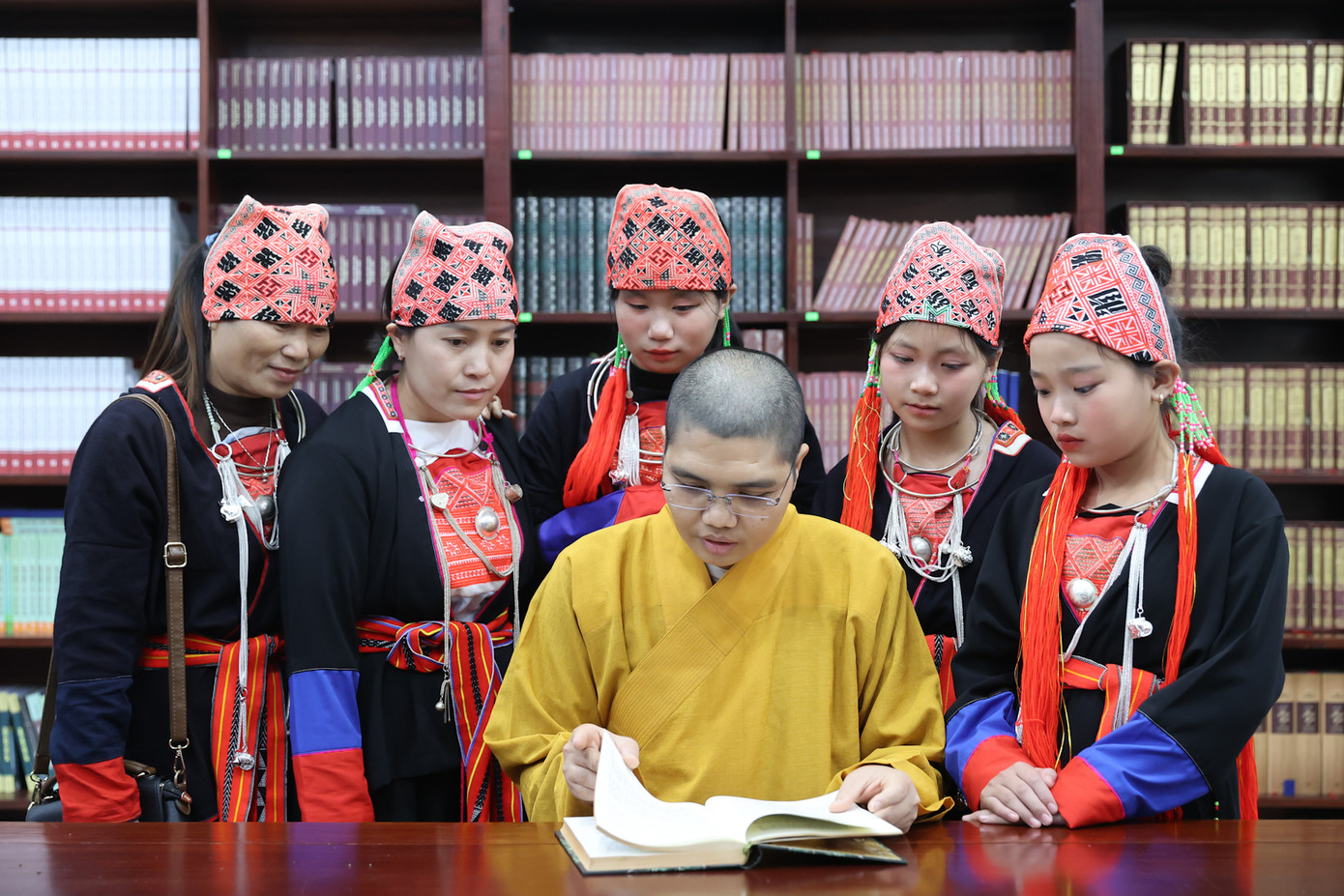 Học viện Phật giáo Việt Nam tại Hà Nội xây dựng thư viện dành cho tăng, ni sinh tu học.