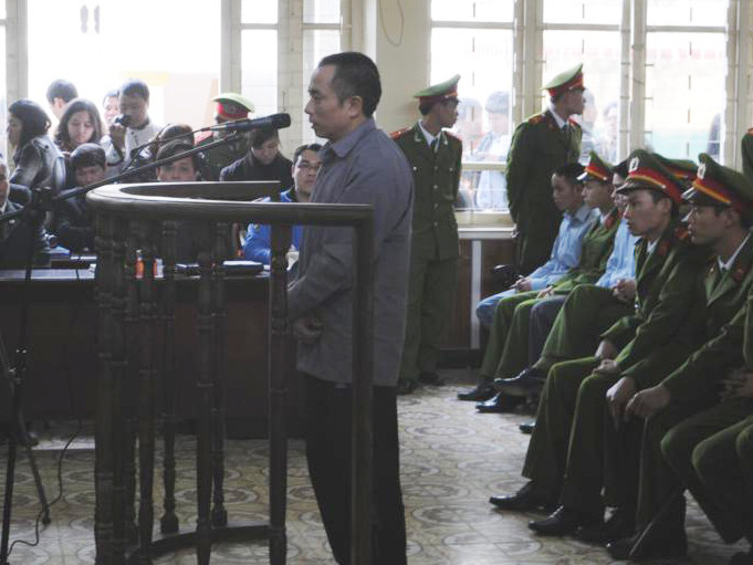 Bị cáo Lê Văn Miên. Ảnh: Tuấn Nguyễn