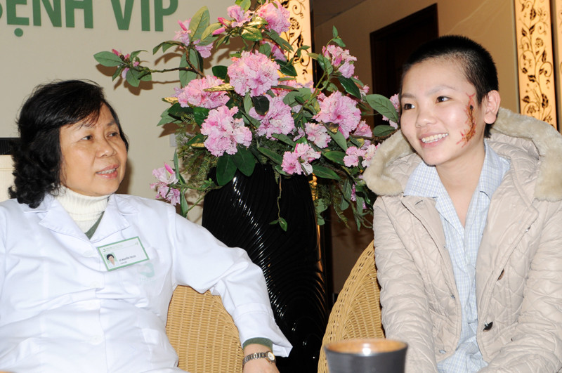 Giang cảm thấy tự tin hơn khi tiếp xúc với mọi người