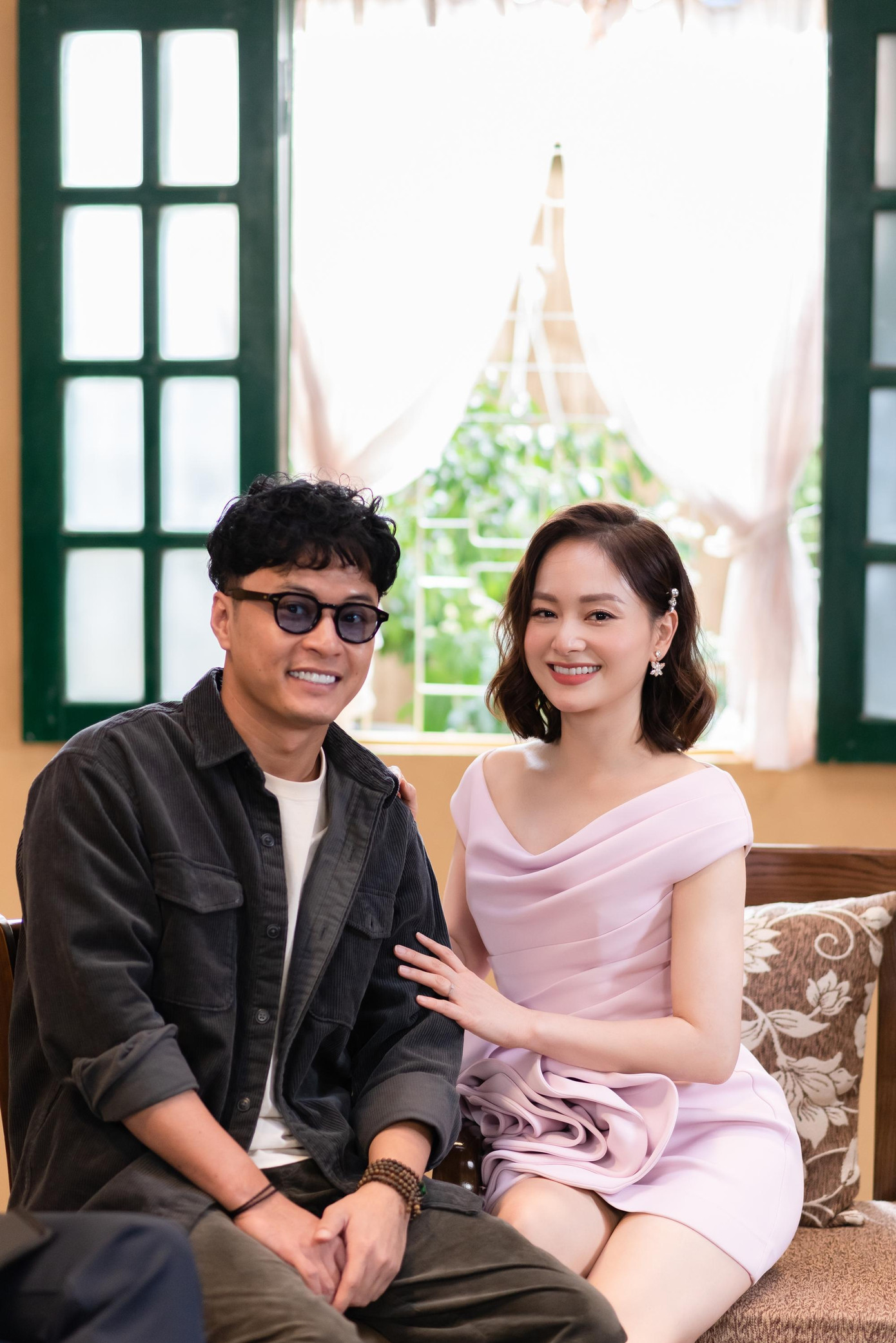 Đây là lần thứ hai Lan Phương - Hồng Đăng làm vợ chồng trên phim