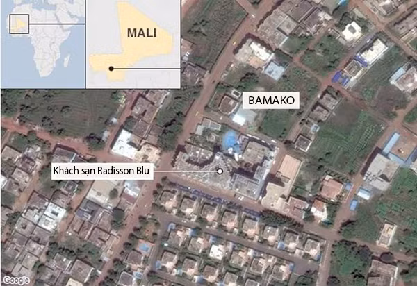 Đặc nhiệm đột kích khách sạn ở Mali giải cứu con tin ảnh 9