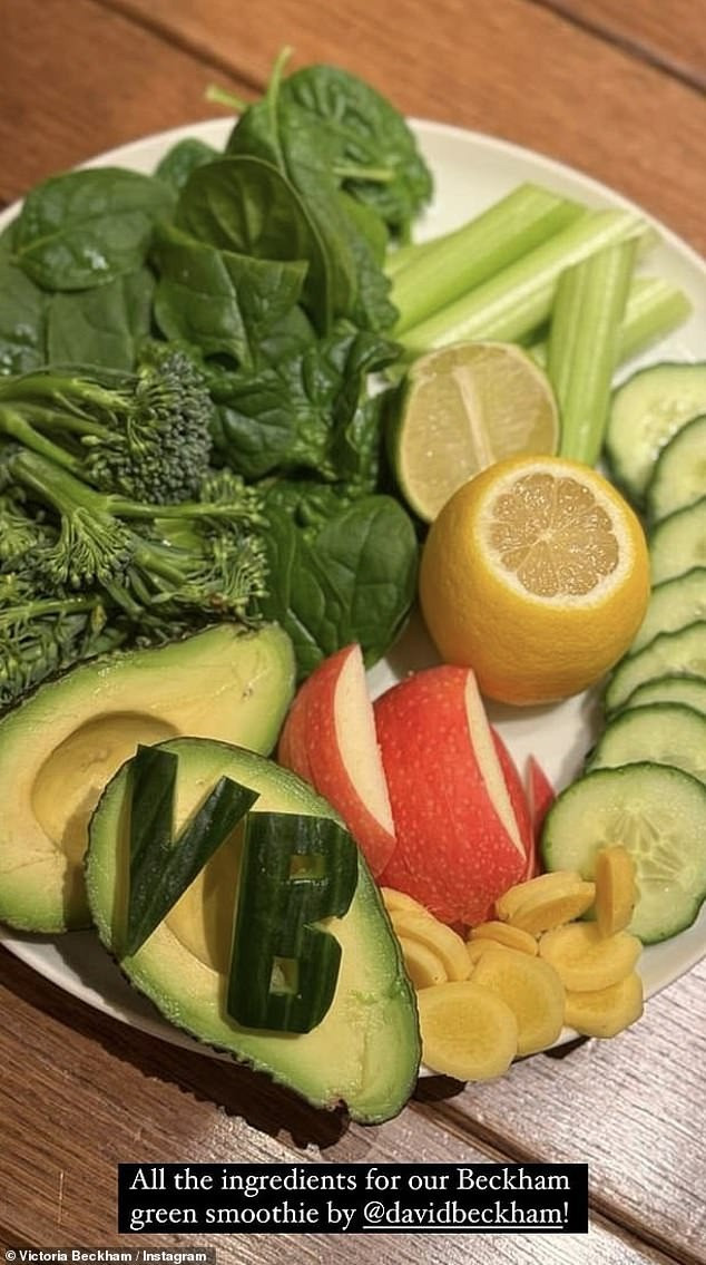 Victoria Beckham chỉ ăn thức ăn tốt cho cơ thể và chủ yếu là thực vật và cá. Ảnh: IG.