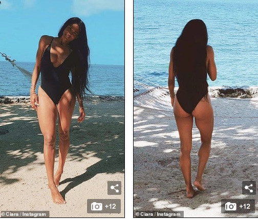 'Nữ hoàng R&B' Ciara phô đường cong trứ danh với áo tắm ảnh 3