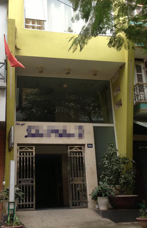 Nhà nghỉ nơi phát hiện Huy tự tử