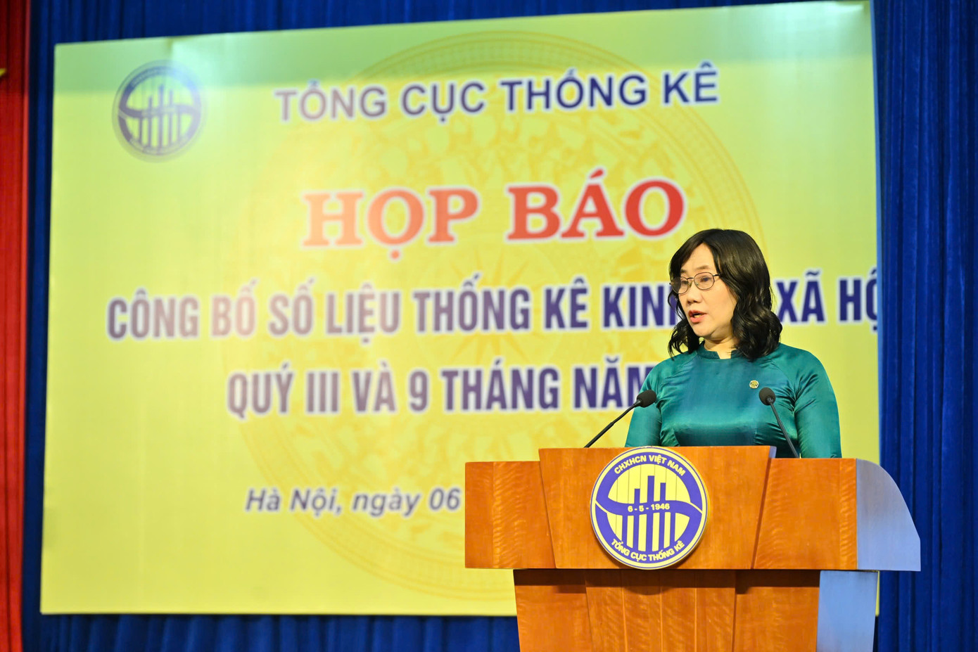 Tổng cục Thống kê công bố, GDP quý III/2024 ước tính tăng 7,4% Tổng cục Thống kê công bố, GDP quý III/2024 ước tính tăng 7,4%