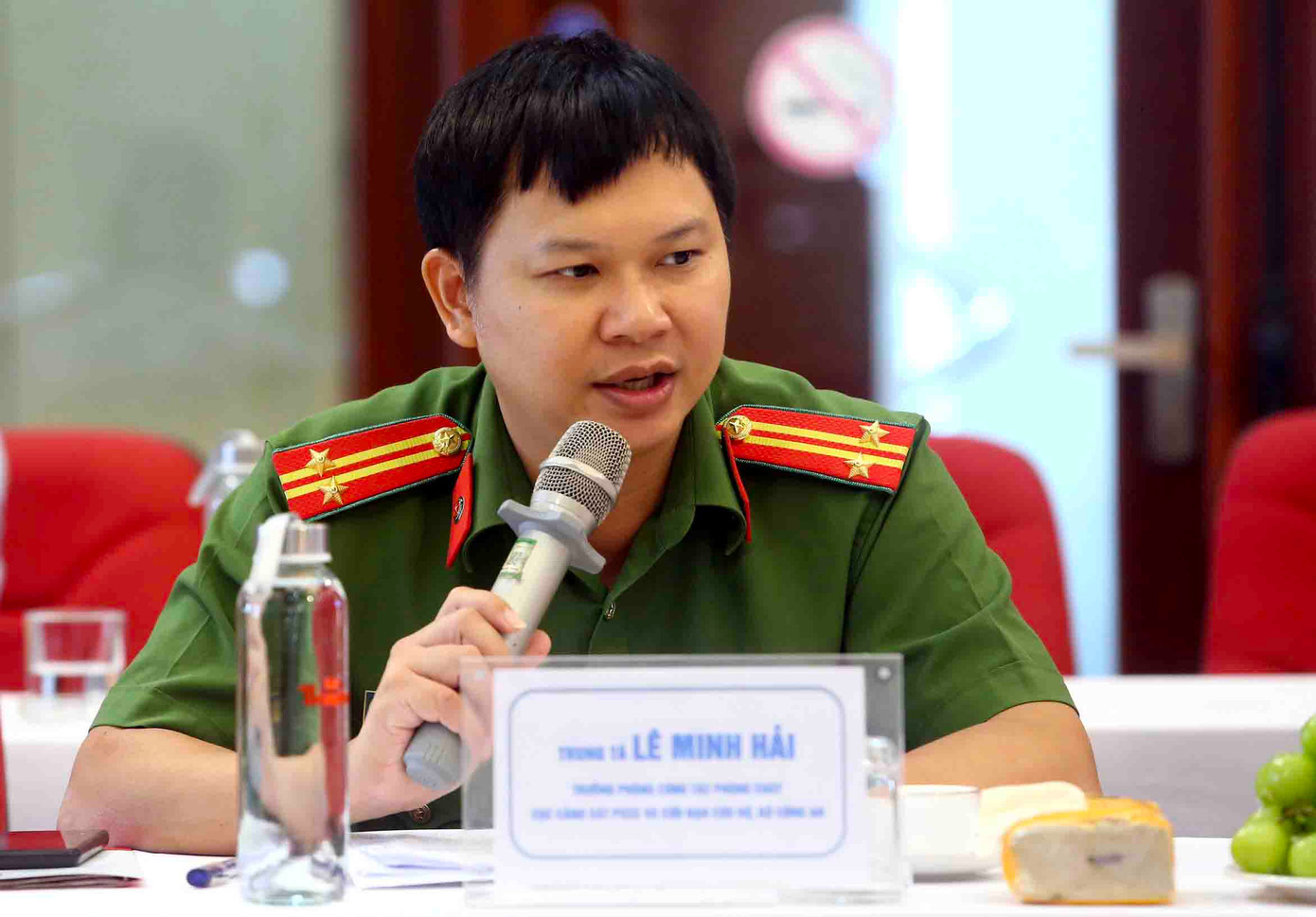 Trung tá Lê Minh Hải.