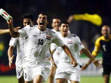 Đội tuyển Iraq bất ngờ lên ngôi tại Asian Cup 2007. Ảnh: AP