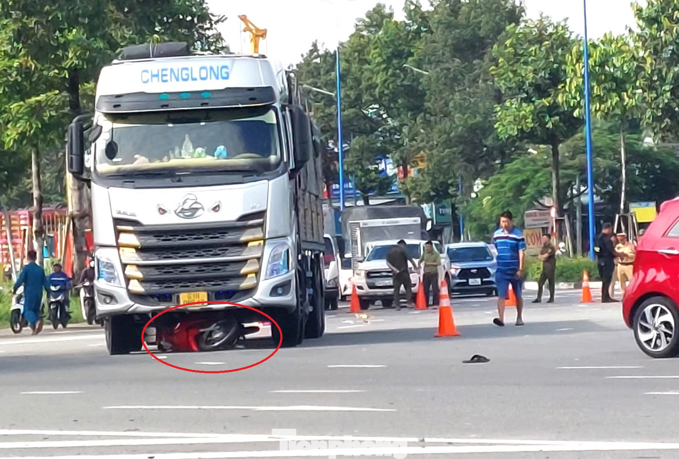 Hiện trường vụ tai nạn Hiện trường vụ tai nạn