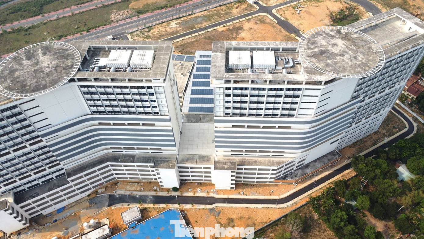 Bệnh viện Đa khoa tỉnh Bình Dương cơ sở mới có 2 điểm đáp trực thăng trên sân thượng