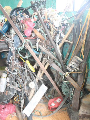 Kho "vũ khí" của ông Khoát. Kho