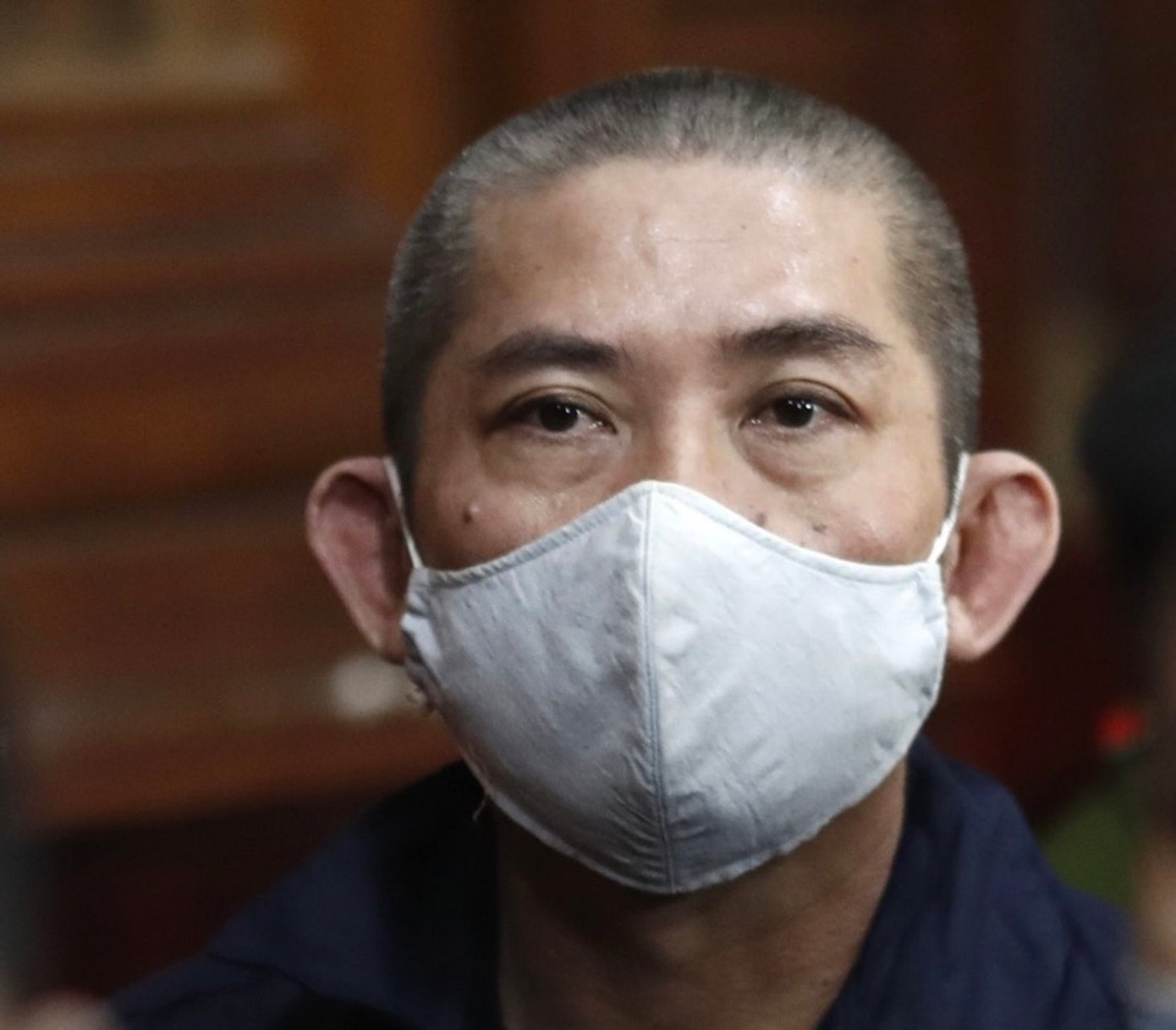 Bị cáo Lý Văn Tư tại tòa ngày 21/3.