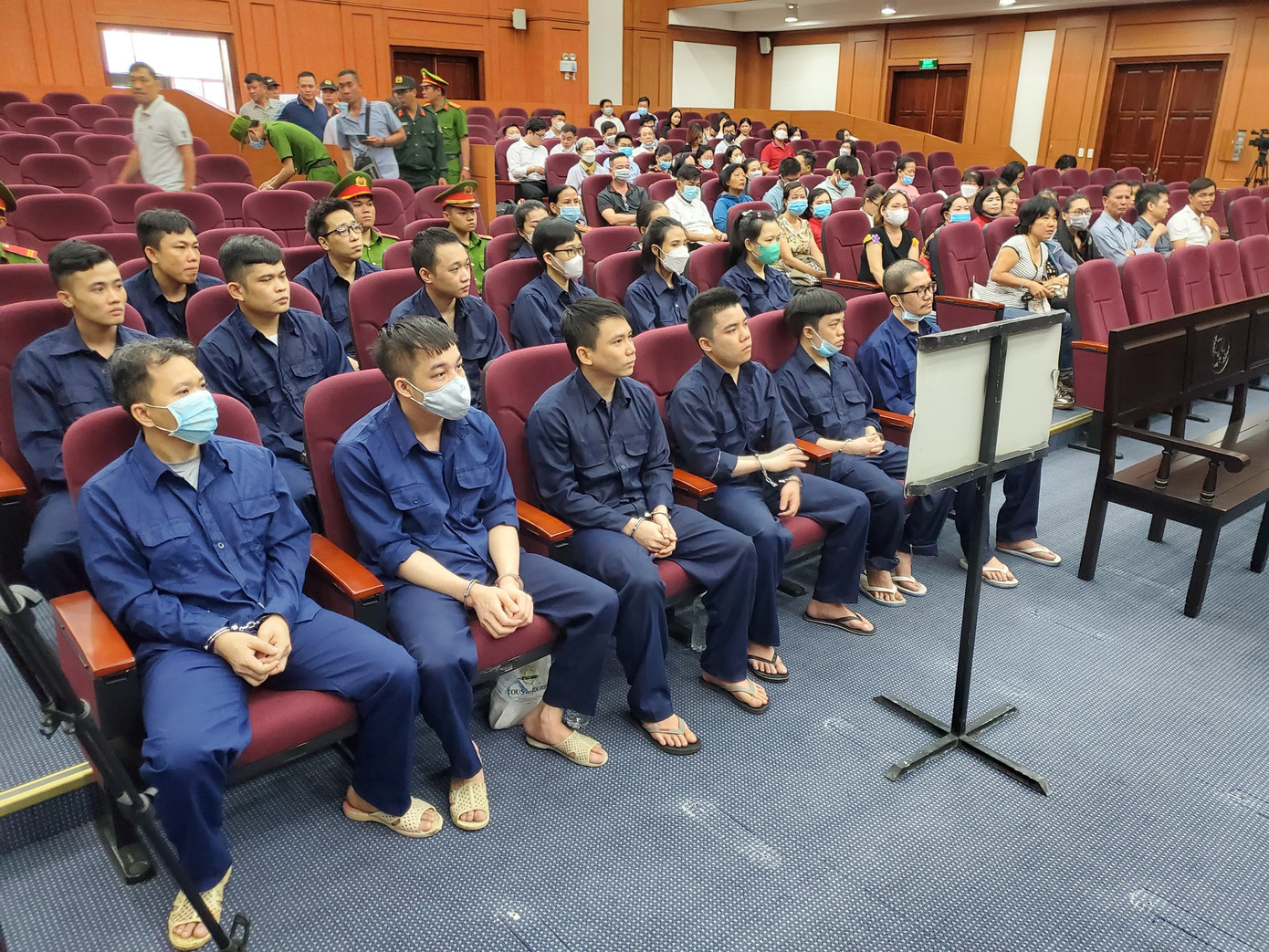 Phiên tòa phúc thẩm sáng 27/3.