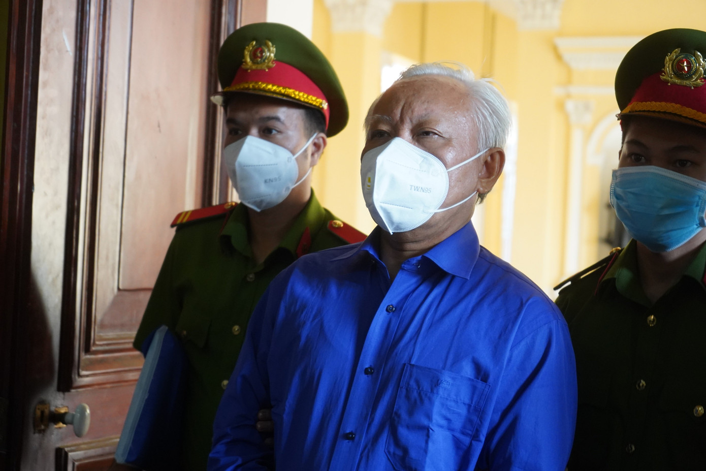 Bị cáo Phùng Ngọc Khánh tại tòa.