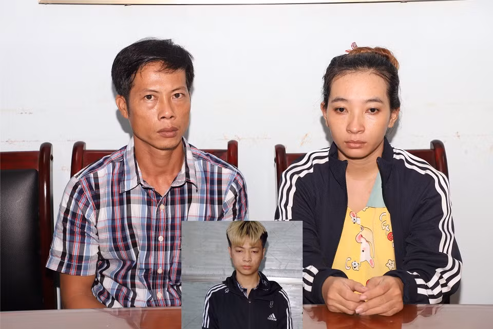 3 đối tượng Trần Ngọc Đệ , Võ Thị Hồng Thơm và Lê Tiến Cường. Ảnh: Công an Hà Nam. 3 đối tượng Trần Ngọc Đệ , Võ Thị Hồng Thơm và Lê Tiến Cường. Ảnh: Công an Hà Nam.